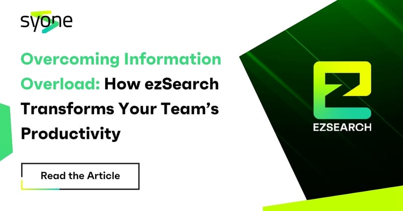 Overcoming Information Overload: How ezSearch Transforms Your Team’s Productivity